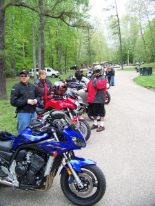 The gang at Tar Hollow