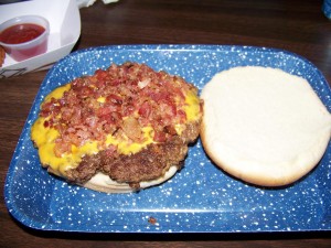 Jimbos Bacon Cheeseburger